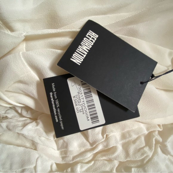 NWT- Reformation Rosey Wedding Dress Size M (STYLE NO LONGER SOLD ONLINE) - Picture 5 of 6